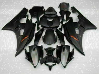 2006-2007 Black Yamaha YZF R6 Motorcycle Fairing UK Stores