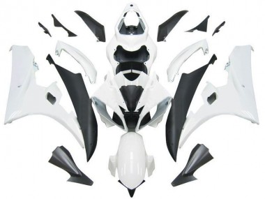 2006-2007 White Black Yamaha YZF R6 Motorcycle Fairings UK Stores