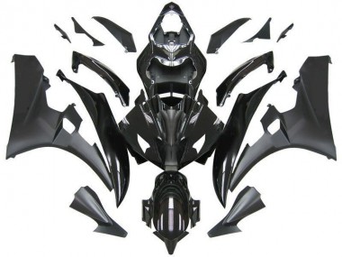 2006-2007 Contrast Black Yamaha YZF R6 Bike Fairings UK Stores