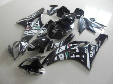 2006-2007 Black Fiat Yamaha YZF R6 Bike Fairing UK Stores