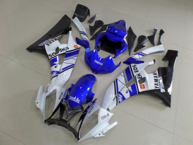 2006-2007 Blue Blue White ENEOS Yamaha YZF R6 Motorbike Fairing UK Stores