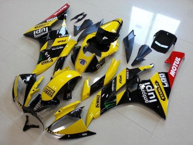 2006-2007 Yellow Monster Lupi Yamaha YZF R6 Motorcycle Fairing Kits UK Stores