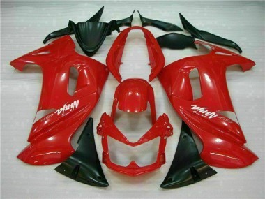 2006-2008 Glossy Red Kawasaki EX650 Motorbike Fairing UK Stores