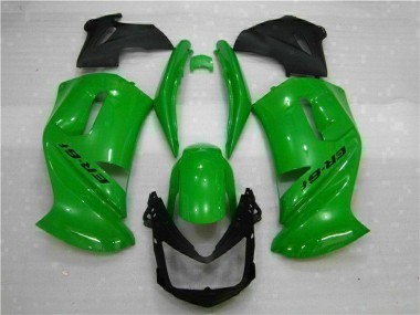 2006-2008 Green Kawasaki EX650 Motorcycle Fairing Kit UK Stores