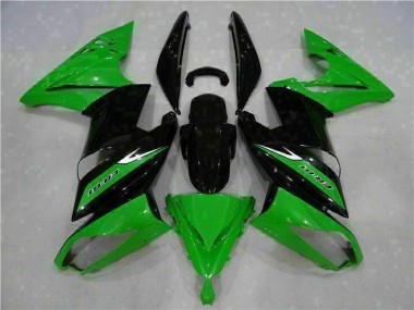 2006-2008 Green Black Kawasaki EX650 Bike Fairings & Bodywork UK Stores