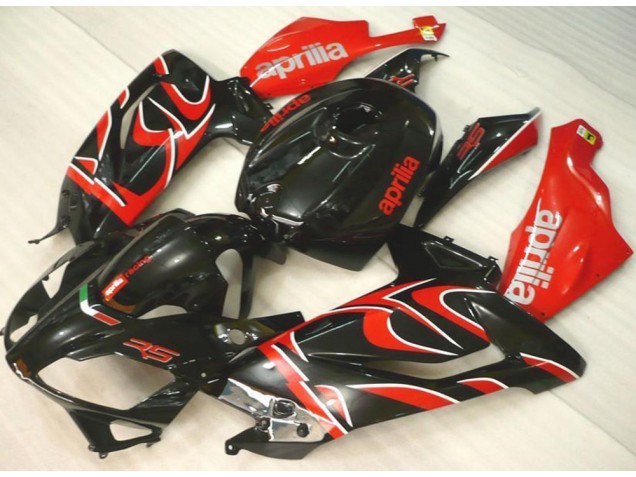 2006-2011 Black Red Aprilia RS125 Motorcylce Fairings UK Stores