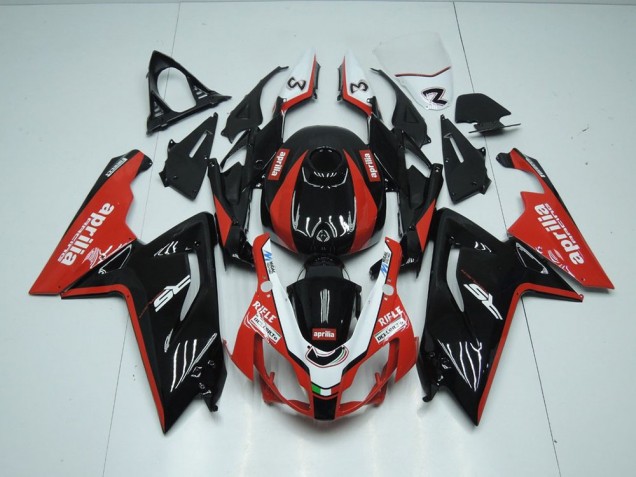 2006-2011 Black and Red Aprilia RS125 Motorcycle Fairing UK Stores