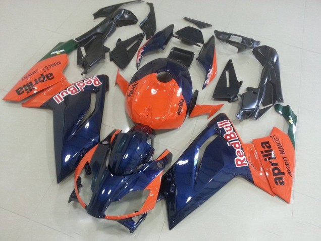 2006-2011 Orange and Dark Blue Aprilia RS125 Bike Fairing UK Stores