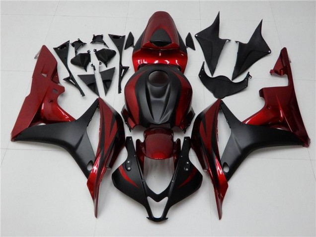 2007-2008 Red Black Honda CBR600RR Bike Fairing UK Stores