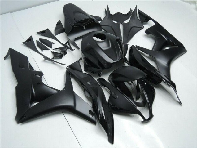 2007-2008 Black Honda CBR600RR Bike Fairing Kit UK Stores