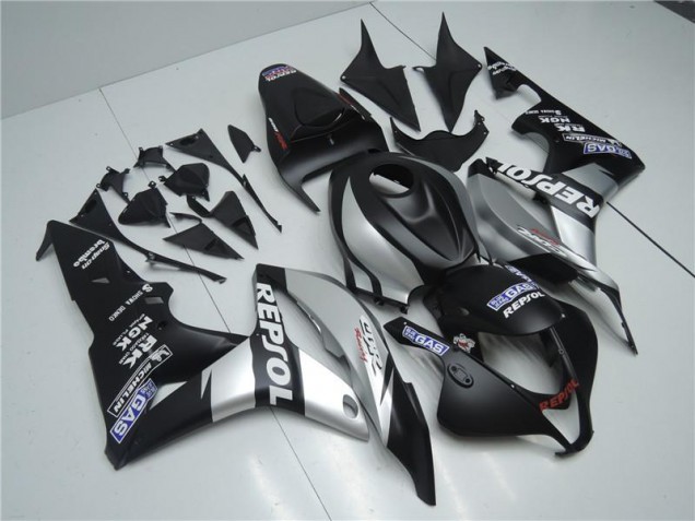 2007-2008 Silver Repsol Black Honda CBR600RR Bike Fairings UK Stores