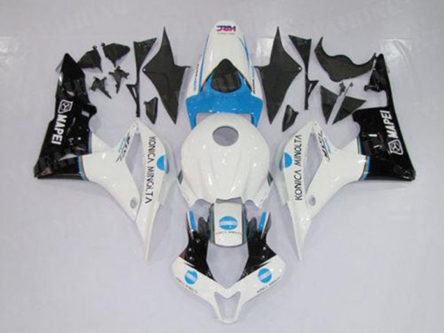 2007-2008 White Blue Black Honda CBR600RR Motorbike Fairing Kits UK Stores