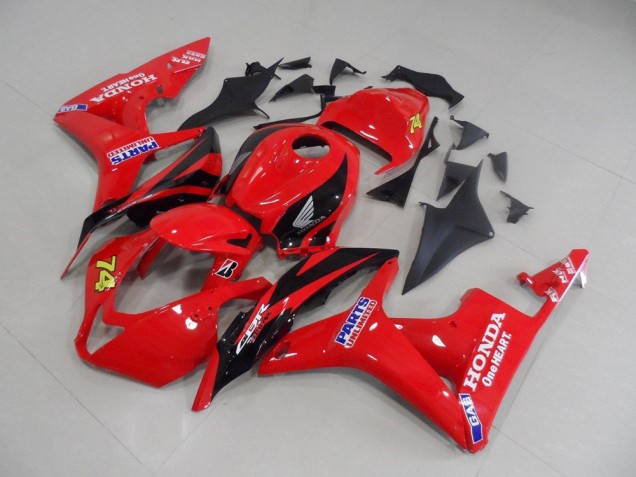 2007-2008 Red Black Race Honda CBR600RR Replacement Fairings UK Stores