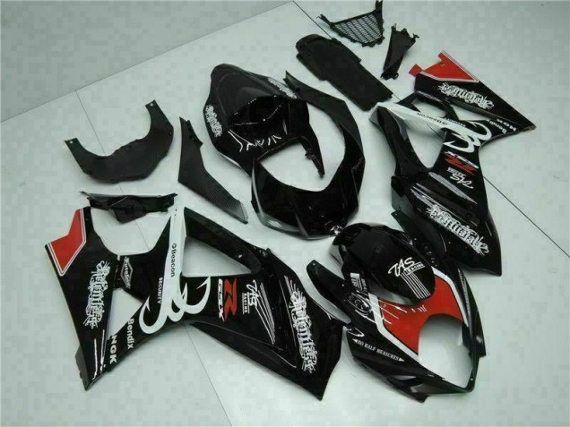 2007-2008 Black Suzuki GSXR 1000 K7 Bike Fairing UK Stores