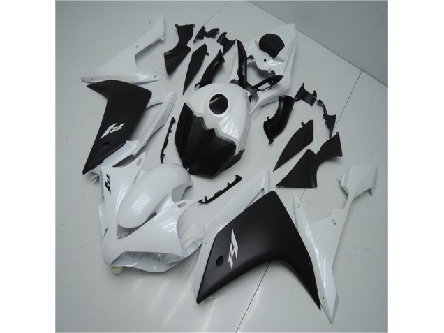 2007-2008 White Black Yamaha YZF R1 Motorbike Fairing Kits UK Stores