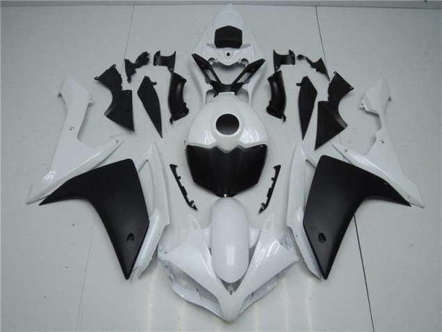 2007-2008 White Black Yamaha YZF R1 Motorbike Fairing Kits UK Stores