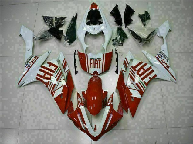 2007-2008 Red White Yamaha YZF R1 Motorcycle Fairings UK Stores