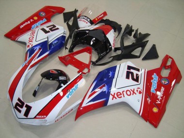 2007-2014 Xerox 21 Ducati 848 1098 1198 Moto Fairings UK Stores