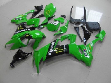 2008-2010 Green Monster 41 Kawasaki ZX10R Motorcycle Fairing UK Stores