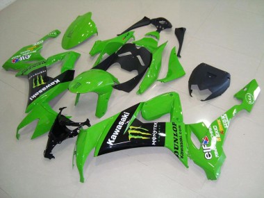 2008-2010 Green Monster Kawasaki ZX10R Motor Bike Fairings UK Stores