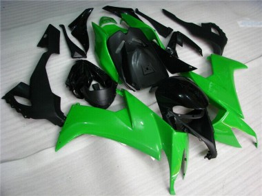 2008-2010 Green Black Kawasaki ZX10R Replacement Motorcycle Fairings UK Stores