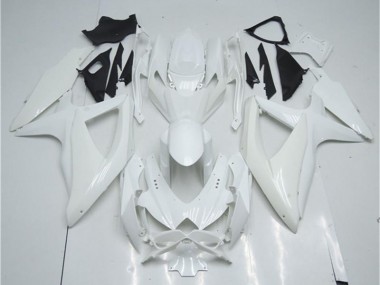 2008-2010 White Suzuki GSXR 600/750 Motorcyle Fairings UK Stores