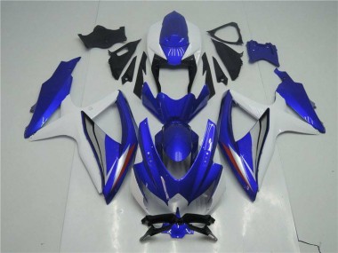 2008-2010 Blue White Suzuki GSXR 600/750 Motorcylce Fairings UK Stores