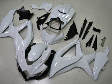 2008-2010 Glossy White Suzuki GSXR 600/750 Motorcycle Fairing UK Stores