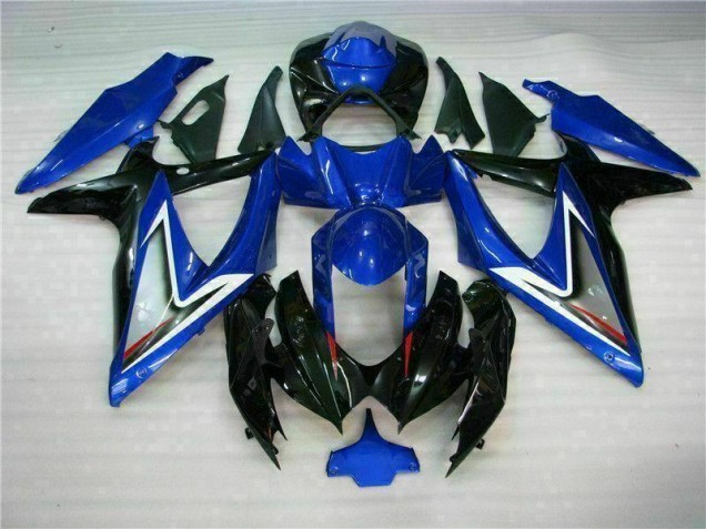 2008-2010 Blue Black Suzuki GSXR 600/750 Motorcycle Fairing Kit UK Stores