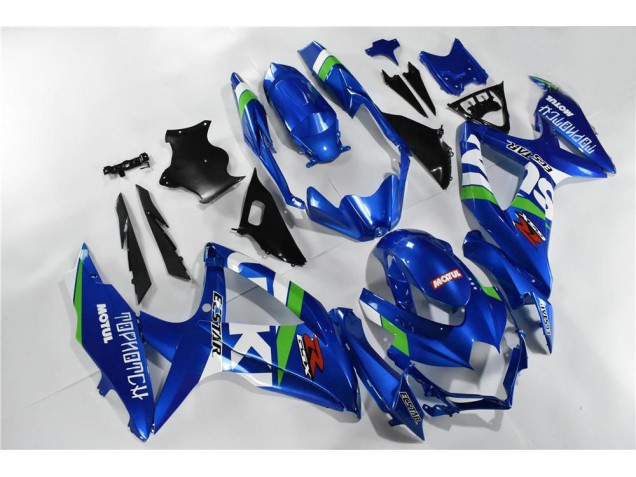 2008-2010 Blue White Green Suzuki GSXR 600/750 Motor Bike Fairings UK Stores