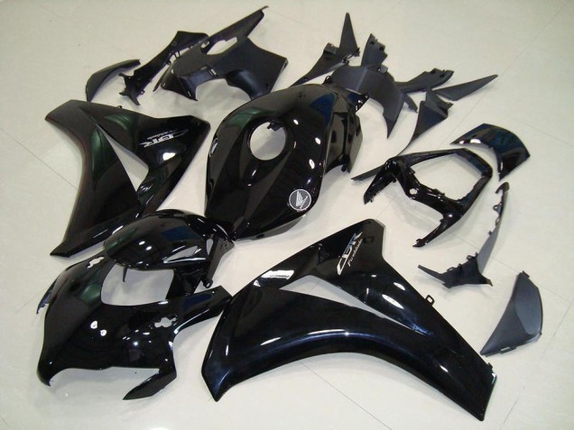 2008-2011 Glossy Black Chrome Decals Honda CBR1000RR Replacement Motorcycle Fairings UK Stores