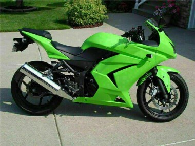 2008-2012 Green Kawasaki EX250 Motorcycle Fairings Kits UK Stores