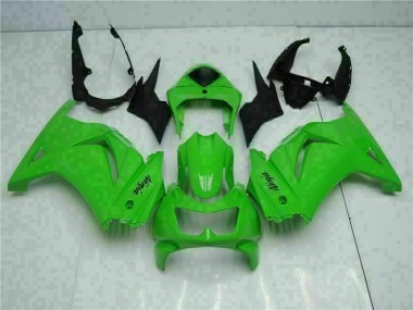 2008-2012 Green Black Ninja Kawasaki EX250 Motorcycle Fairing Kit UK Stores