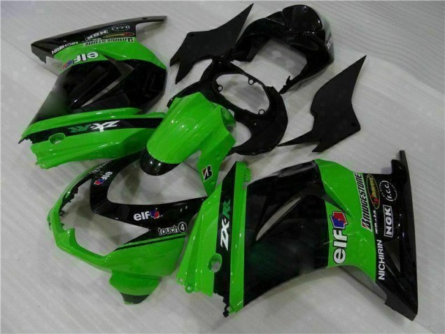 2008-2012 Black Green Kawasaki EX250 Motorcylce Fairings UK Stores