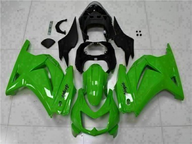 2008-2012 Green Black Ninja Kawasaki EX250 Motorcycle Fairing Kits UK Stores