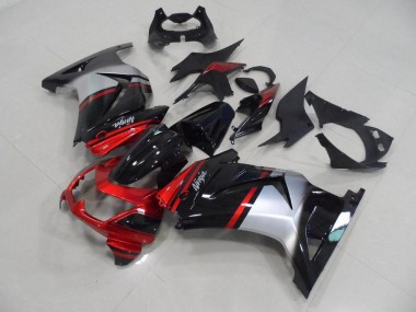 2008-2012 Candy Red Black Silver Kawasaki ZX250R Motorcycle Fairing UK Stores