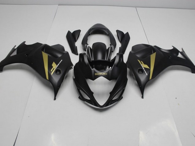 2008-2013 Black Gold Suzuki GSX650F Motorbike Fairing Kits UK Stores