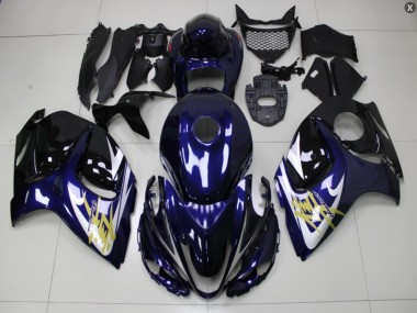 2008-2019 Blue Gold Suzuki GSXR 1300 Hayabusa Motorcycle Bodywork UK Stores