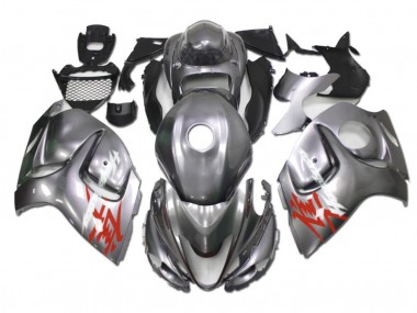 2008-2019 Silver Suzuki GSXR 1300 Hayabusa Motor Fairings UK Stores