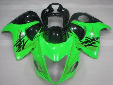 2008-2019 Green Black Suzuki GSXR 1300 Hayabusa Motorbike Fairing UK Stores