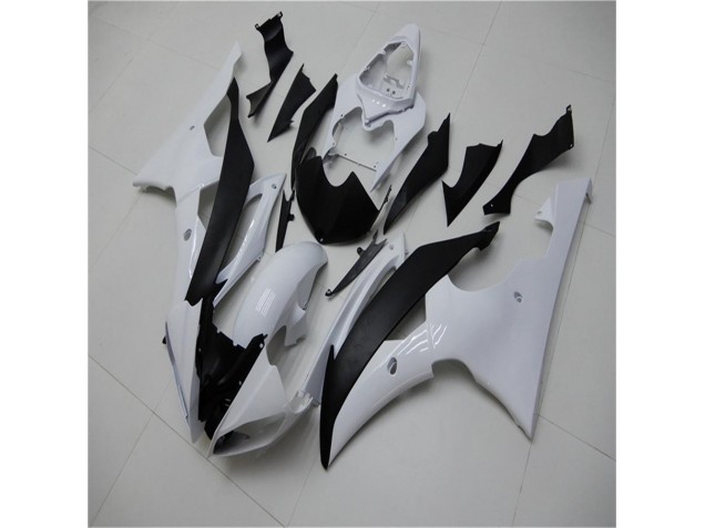 2008-2016 White Black Yamaha YZF R6 Bike Fairings & Bodywork UK Stores