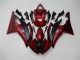 2008-2016 Red Black Yamaha YZF R6 Bike Fairing Kit UK Stores