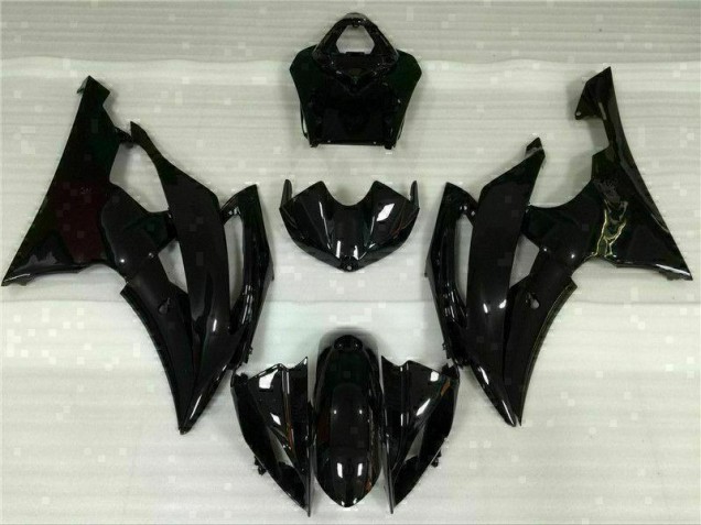 2008-2016 Glossy Black Yamaha YZF R6 Motorbike Fairings UK Stores