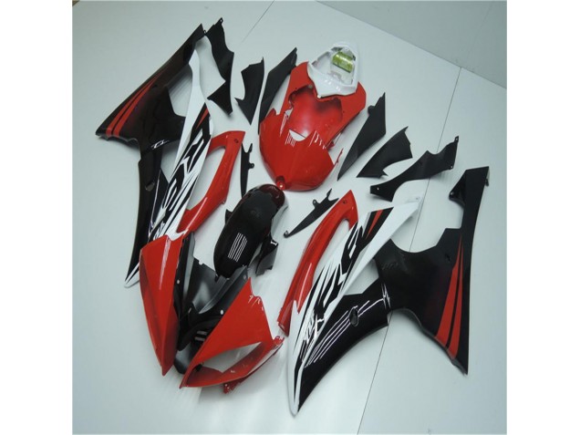 2008-2016 Red White Yamaha YZF R6 Motorcyle Fairings UK Stores