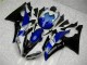 2008-2016 Blue Black Yamaha YZF R6 Motorcycle Fairing Kit UK Stores