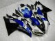 2008-2016 Blue Black Yamaha YZF R6 Motorcycle Fairing Kit UK Stores