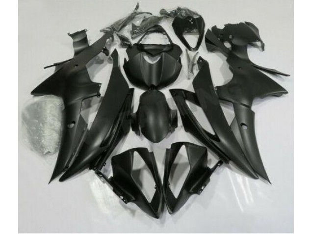 2008-2016 Matte Black Yamaha YZF R6 Bike Fairing UK Stores