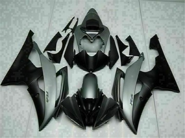 2008-2016 Grey Black Yamaha YZF R6 Moto Fairings UK Stores