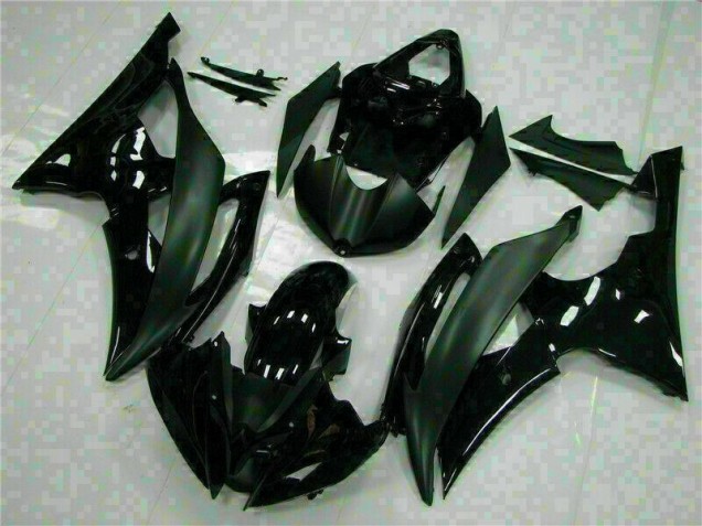 2008-2016 Black Yamaha YZF R6 Bike Fairing Kit UK Stores