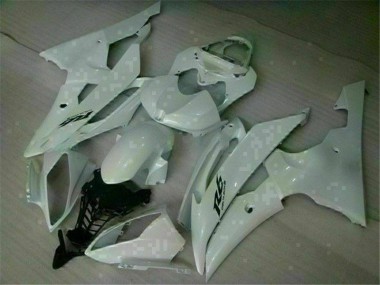 2008-2016 White Yamaha YZF R6 Replacement Fairings UK Stores